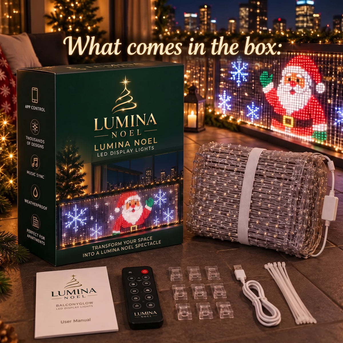 Lumina Noel™ GlowCurtain